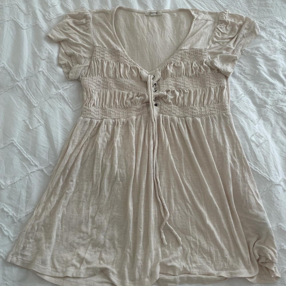 Cream colored maurices top
